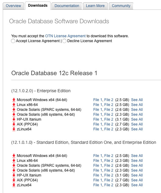 oracle 10g enterprise edition 64 bit